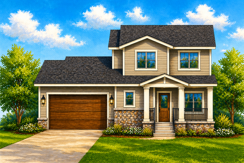 Chaparral Ridge New Construction · Douglasville, GA Cameron Floor Plan